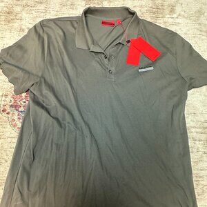 HUGO Men's Charcoal  Polo Shirt Size XL Brand New!!